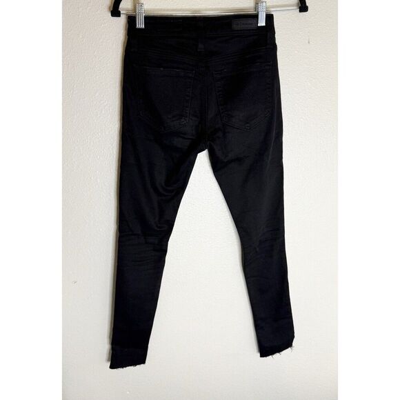 Adriano Goldschmeid Farrah Ankle High Rise Skinny Size 24R Black - Picture 3 of 4